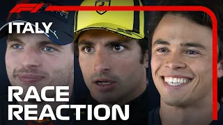 Drivers' Post-Race Reaction | 2022 Italian Grand Prix