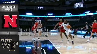 Nebraska vs. Wake Forest Condensed Game | 2021-22 ACC Women’s Basketball