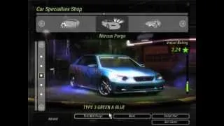 NFS Underground 2 - Lexus IS300 Tuning