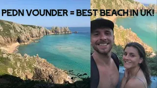 BEST BEACH IN THE UK! - PEDN VOUNDER / CORNWALL