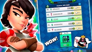 КОНЕЦ ТУРНИРА НА 15 000 КАРТ | ОТКРЫТИЕ СУНДУКА | CLASH ROYALE