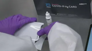 Abbott Labs COVID-19 rapid tests starting to be distributed