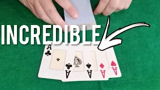 Incredible Four Of a Kind Beginner Card Trick.