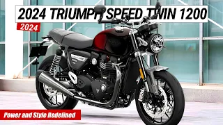 2024 Triumph Speed Twin 1200 New Update : Power and Style Redefined