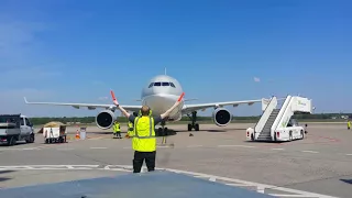 Marshalling Airbus A330