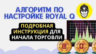 Royal Q | ИНСТРУКЦИЯ | Подробный АЛГОРИТМ по натройке торгового робота | Подключаем стратегию