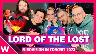 🇩🇪 Lord Of The Lost "Blood & Glitter" | Eurovision In Concert 2023 INTERVIEW