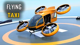 Flying taxi UBER AND HYUNDAI - Future Transport