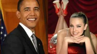 Thalia at the White House Dancing with Barack Obama love