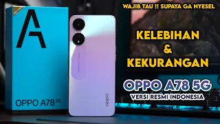 Mewah !! Kelebihan dan Kekurangan OPPO A78 5G Indonesia