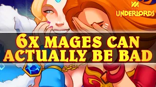 When NOT To Go 6 Mages | Dota Underlords