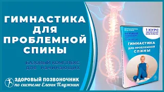 Лечебная гимнастика для позвоночника. Оздоровительный комплекс 1 курс. ЛФК. Методика Елены Плужник.