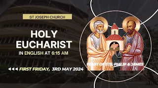 Daily Live Holy Eucharist | Daily Holy Mass @ 6:15 am, Fri 3rd May 24, St Joseph Church, Mira Road