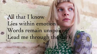 All Is Soft Inside Live Lyric Video ~ AURORA