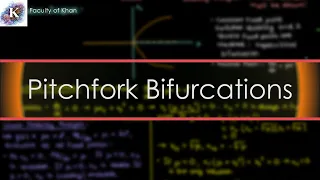 Supercritical and Subcritical Pitchfork Bifurcations | Nonlinear Dynamics and Chaos