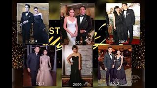 From PAST TO PRESENT: Red-carpets looks at the Star Magic Ball of some kapamilya stars