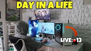 Day In A Life Of A Small Streamer!