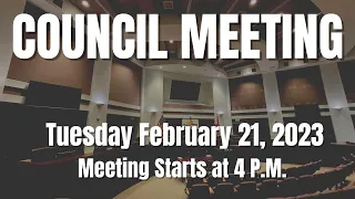 County Council Meeting - February 21, 2023