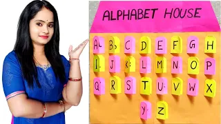 Alphabet Learning Model | English TLM | Alphabet House |