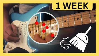 I Tried Learning How To Sweep Pick In 1 Week! This is What Happened