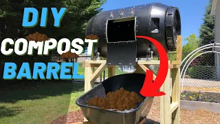 DIY Compost Tumbler | PART 2 - Making The Compost Barrel