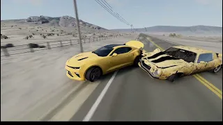 Johnson valley Fast Crash 2 (BeamNG)