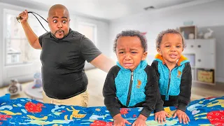 Twin Dad Gives TWINS A WHOOPING, He INSTANTLY Regrets It | The Jacksons of Atlanta