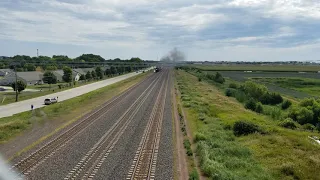 Union Pacific Big Boy 4014 departing Kearney