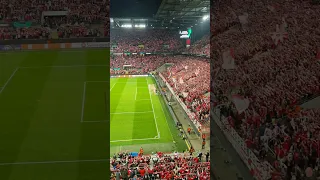 FC gegen SLOVÁCKO Hymne + Choreo Teil 1