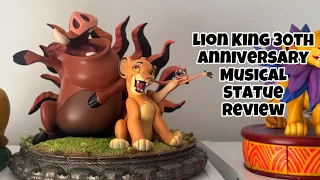 Lion King 30th Anniversary Musical Statue Review