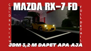 MOBIL JDM HARGA 3,2M!! DAPET APA AJA!|mazda rx7 fd3s CDID RIEVEW|