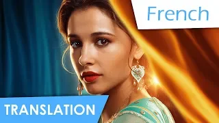 Aladdin || Speechless | full (French) Lyrics & Translation