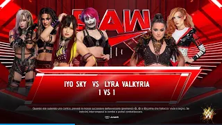 WWE 2K24: IYO SKY VS LYRA VALKYRIA [RAW]