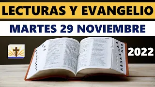 Lecturas del día de hoy Martes 29 de Noviembre de 2022