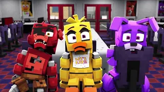 Minecraft five night and freddy #minecraft #animation #fivenightsatfreddys