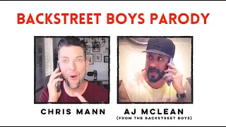 'I'm Friends with AJ!' Backstreet Boys Parody - Chris Mann feat AJ McLean (Dancing with the Stars)