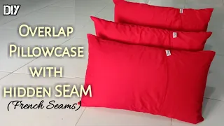 Easy Diy pillowcase with French Seams | No RAW EDGEs