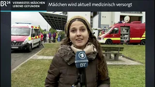 Vermisstes Mädchen lm Böhmerwald lebend gefunden.Zwei Tage wurde die achtjährige Julia S. vermisst.