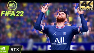 FIFA 22 4k Gameplay Champions League Final | PSG vs Chelsea 3-0 Highlights | NVIDIA RTX 2070 Super