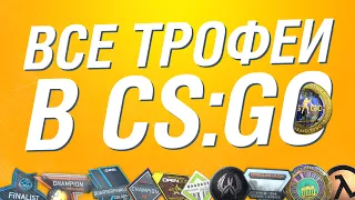 Все трофеи в CS:GO. Редкие медали, коллекции значков и пинов