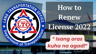 10-Years Validity LTO License Renewal (TAGALOG) | Actual Process & Procedure Including Online Exam