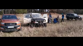 Kałużowy Offroad vol.3 - Ford Ranger Jeep XJ  Pajero 3.0