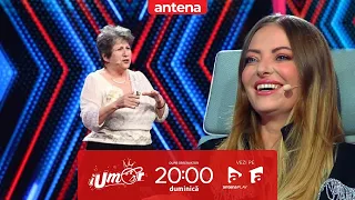 Doamna Gicuța are o experiență vastă și se vede. Delia: Sunteți o apariție!