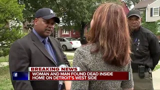 Woman and man found dead inside home on Detroit's west side