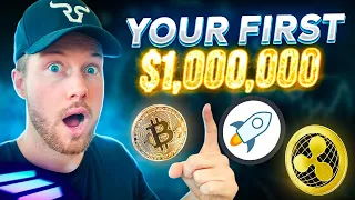 How To Make Your First Million In Crypto 2024 (Ripple XRP, XLM, Chainlink, Bitcoin, Solana, Floki)