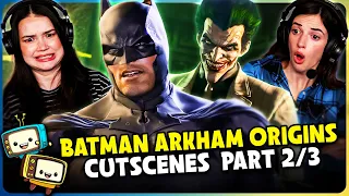 BATMAN: ARKHAM ORIGINS CUTSCENES (PART 2/3) REACTION! | Gamer's Little Playground