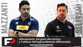 WEBINAR PALLAVOLO - Allenamento dal gioco alla tecnica - Mazzanti Beltrami