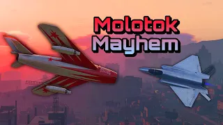 Dogfighting for My Life in a Molotok VS Raijus - GTA Online