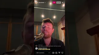 James Blake “Say What You Will” on IG LIVE [June 30, 2021]