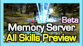 Memory Server Beta Info / Total 8 Jobs : All Skills Preview / Dragon Nest
